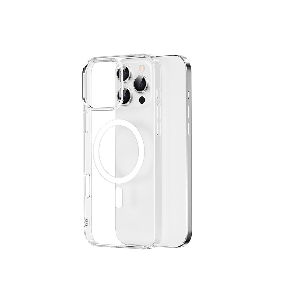 Apple iPhone 16 Pro Max Uyumlu Kılıf Magsafe Şarj Özellikli Wiwu YXK-207 Invisible Pro Sert PC Kapak - 2