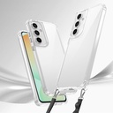 Samsung Galaxy A25 Uyumlu Kılıf Airbagli Takılabilir Askı Aparatlı Zore Snap Silikon Kapak - 1