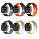 Apple Watch Ultra 49mm Uyumlu Zore KRD-124 Silikon Kordon Strap Kayış - 8