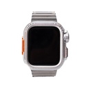 Apple Watch 44mm Uyumlu Zore KRD-126 Sert Kasa Koruyuculu Metal Kordon - 10