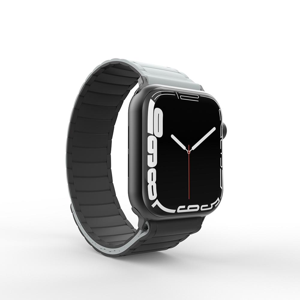 Apple Watch 7 45mm Uyumlu Zore KRD-122 Silikon Kordon Strap Kayış - 12