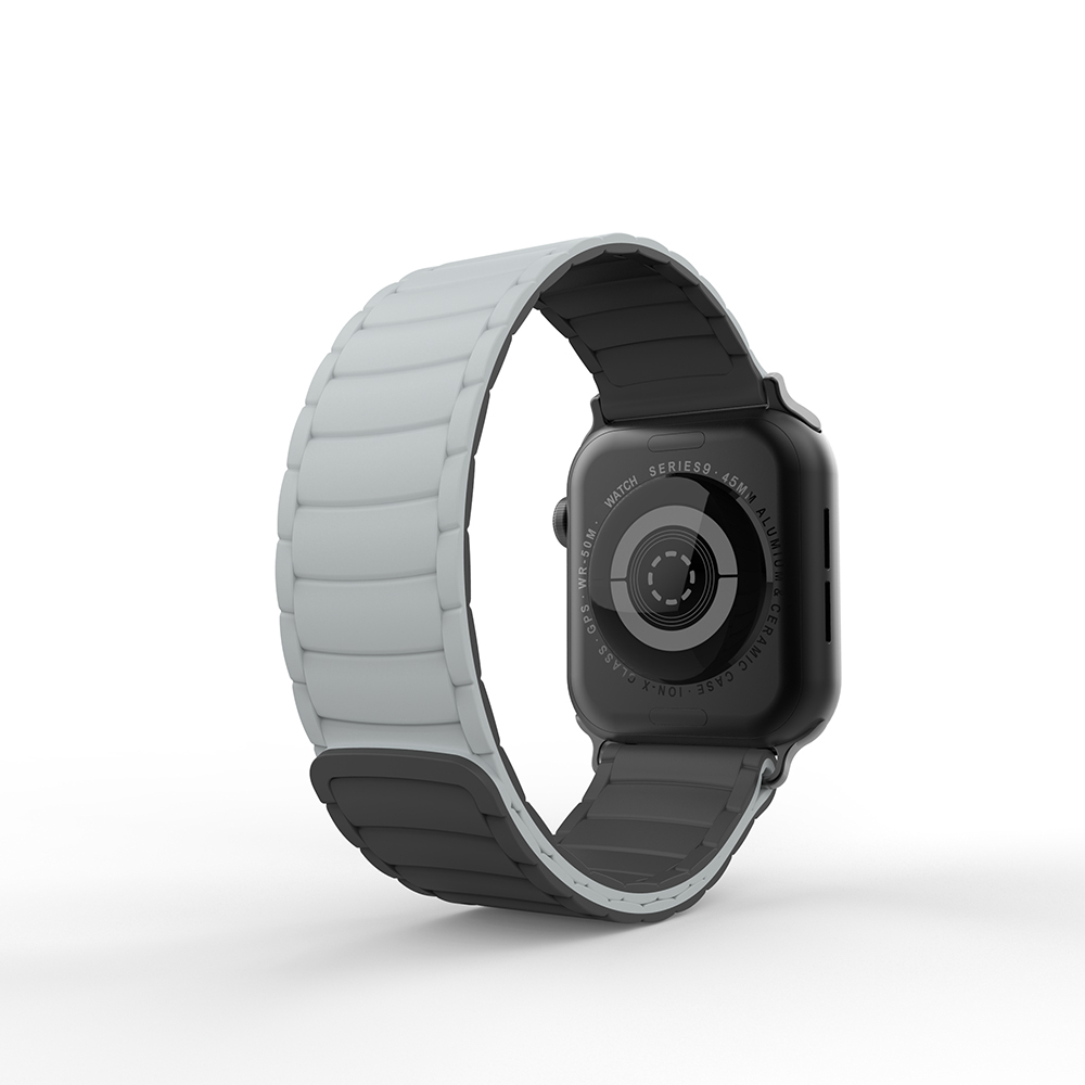 Apple Watch 7 45mm Uyumlu Zore KRD-122 Silikon Kordon Strap Kayış - 13