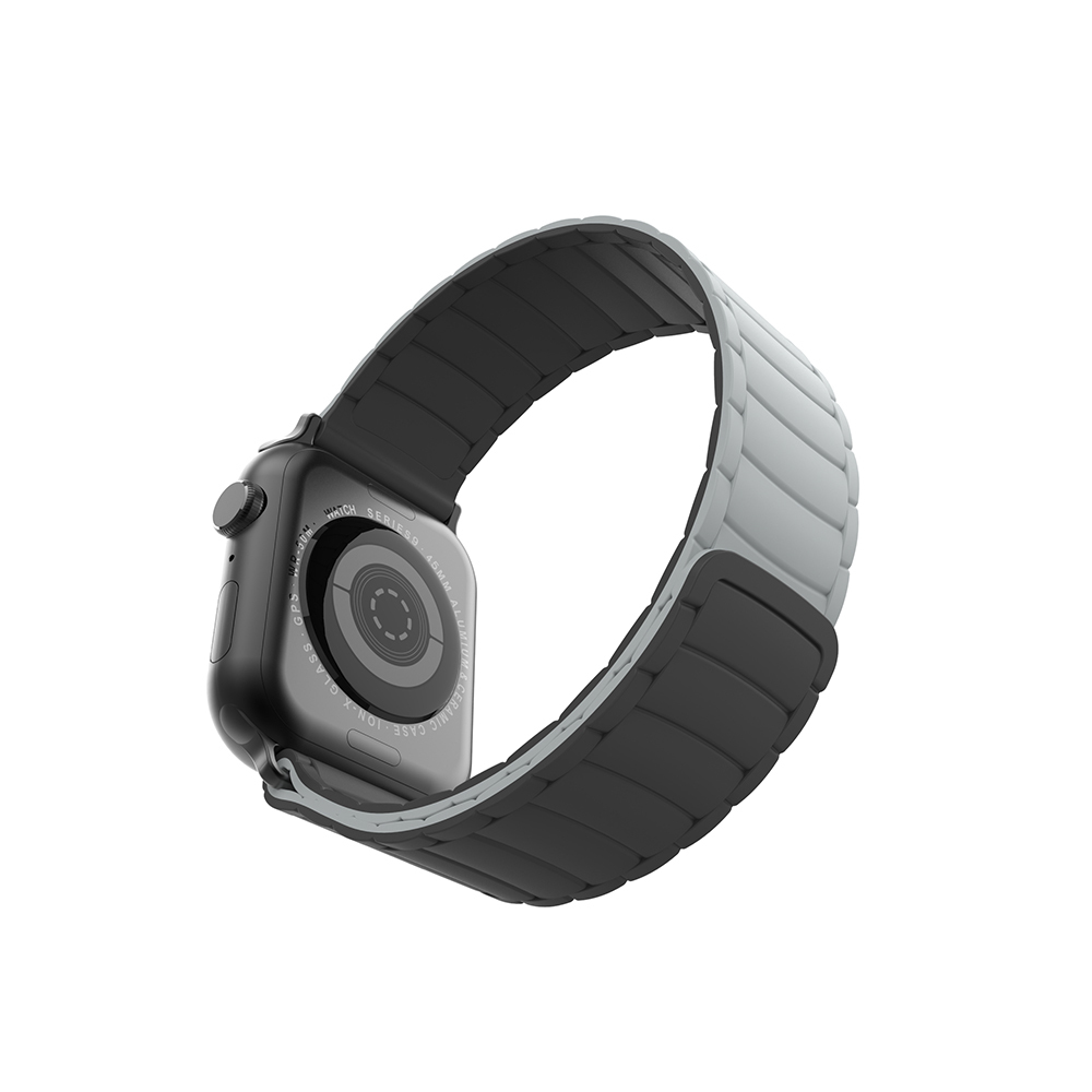 Apple Watch 7 45mm Uyumlu Zore KRD-122 Silikon Kordon Strap Kayış - 15