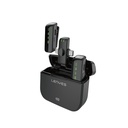 Lenyes LM203 2in1 Type-C ve Lightning Portlu Kablosuz Yaka Mikrofonu - 9