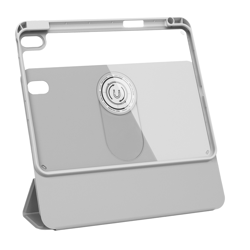 Apple iPad Air 10.9 2020 Uyumlu (4.Nesil) Wiwu 360° Dönebilen Standlı Magnetik Koruyucu Tablet Kılıfı - 16
