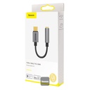 Baseus iPhone 15 ve 16 Tüm Serilere Uyumlu Type-C to 3.5mm Kulaklık Dönüştürücü Ses Adaptörü