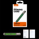 Recci RCS-C06 Plating Kaplama Yüzey Gece Görülebilir ve Gizlenebilir Numara Özellikli Araç Park Numaratörü - 14