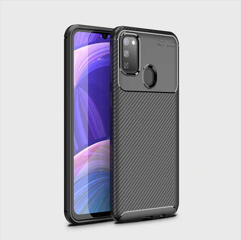 Samsung Galaxy M30S Uyumlu Kılıf Zore Negro Silikon Kapak - 1