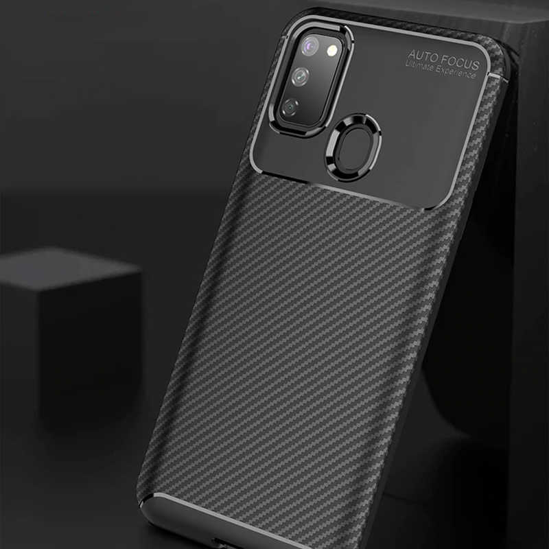 Samsung Galaxy M30S Uyumlu Kılıf Zore Negro Silikon Kapak - 6