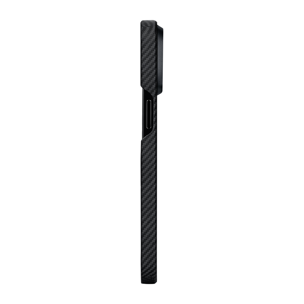 Apple iPhone 15 Plus Uyumlu Kılıf Magsafe Şarj Özellikli 600D Aramid Fiber Pitaka Tactile Woven Orchestra Serisi Rhapsody Kapak - 10