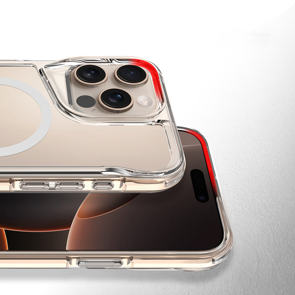 Apple iPhone 16 Pro Max Uyumlu Kılıf Magsafe Şarj Özellikli Zore T-Max Standlı Kapak - 7