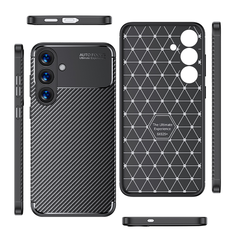 Samsung Galaxy S25 Uyumlu Plus Kılıf Zore Negro Silikon Kapak - 9