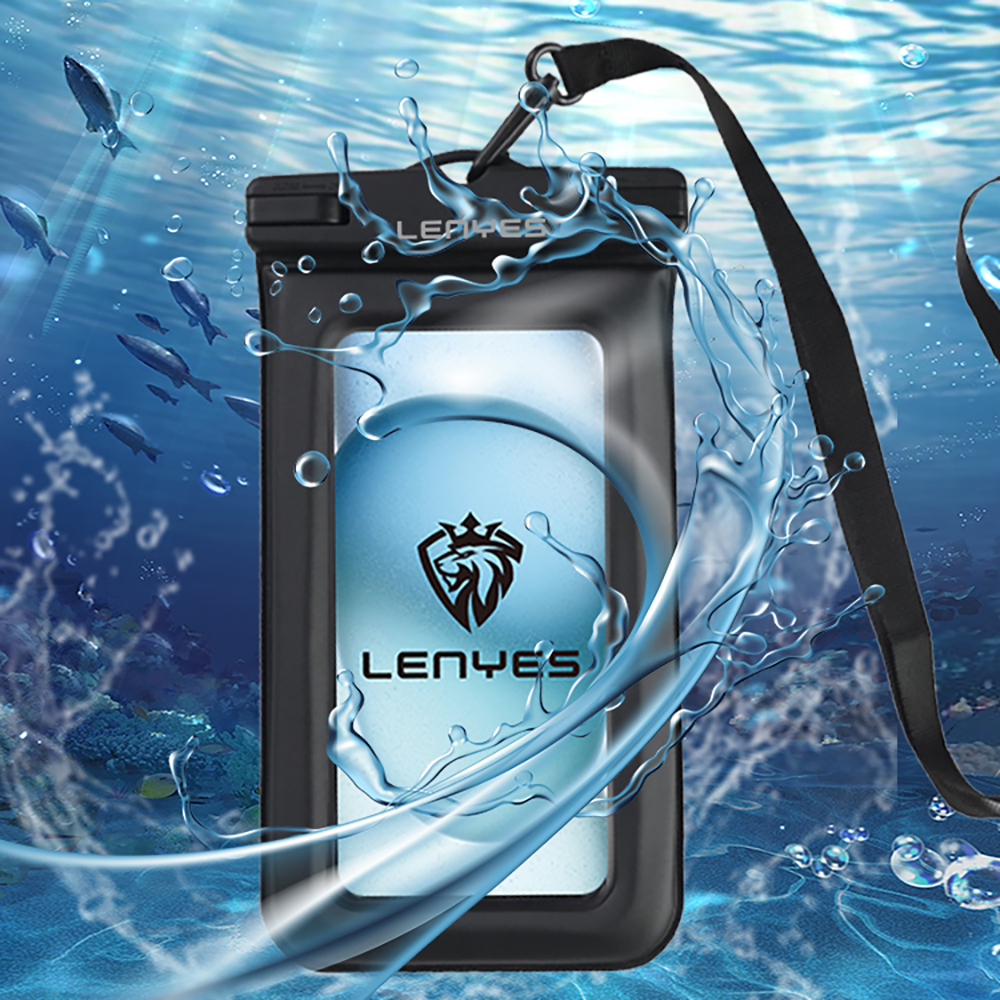 Lenyes WB2002 IP68 Sertifikalı Universal Su Geçirmez 6.7 inç Kılıf - 7