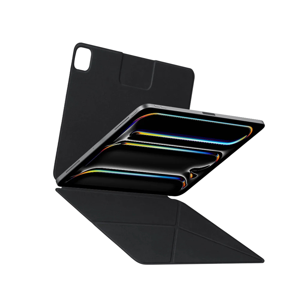 Apple iPad Pro 11 2018 Uyumlu Pitaka MagEZ Falio 2 Kalem Bölmeli Standlı Kılıf - 2