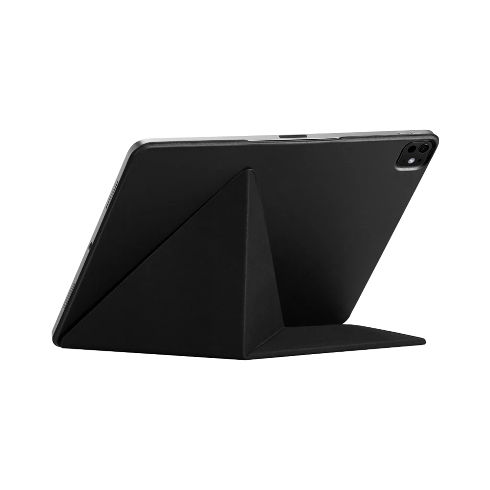 Apple iPad Air 10.9 2020 Uyumlu (4.Nesil) Pitaka MagEZ Falio 2 Kalem Bölmeli Standlı Kılıf - 6