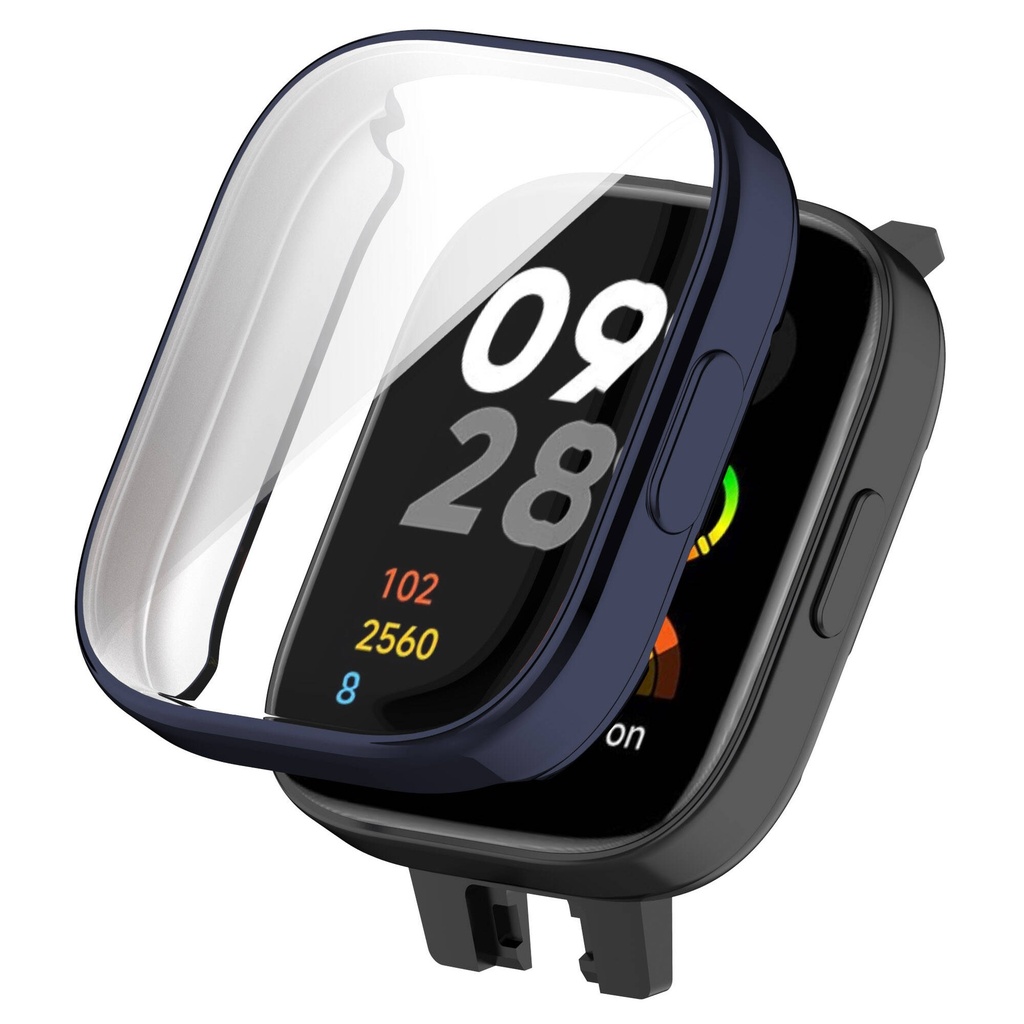 Xiaomi Redmi Watch 3 Uyumlu 360 Derece Korumalı Kasa ve Ekran Koruyucu Zore Watch Gard 30 - 2