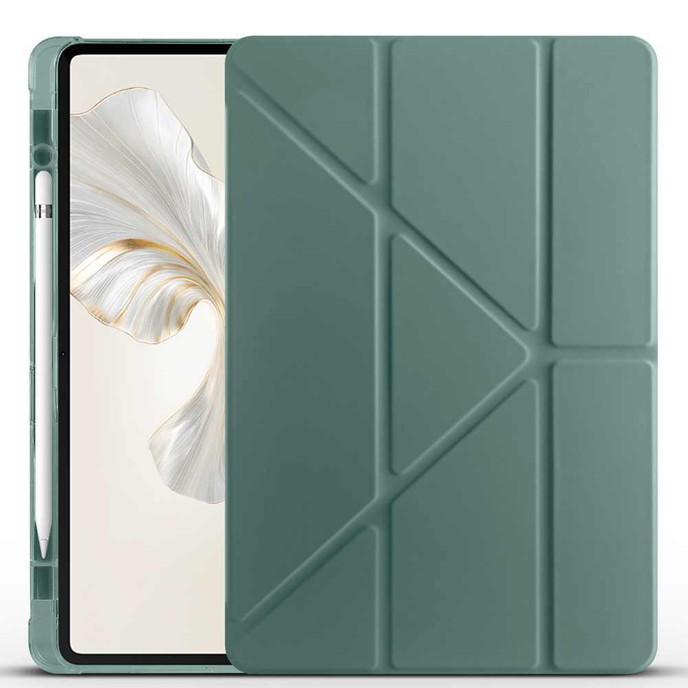 Honor Pad 9 Kılıf Zore Tri Folding Kalem Bölmeli Standlı Kılıf - 1