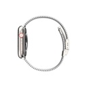 Apple Watch 7 41mm Uyumlu Amazingthing Titan Metal Hasır Kordon - 6