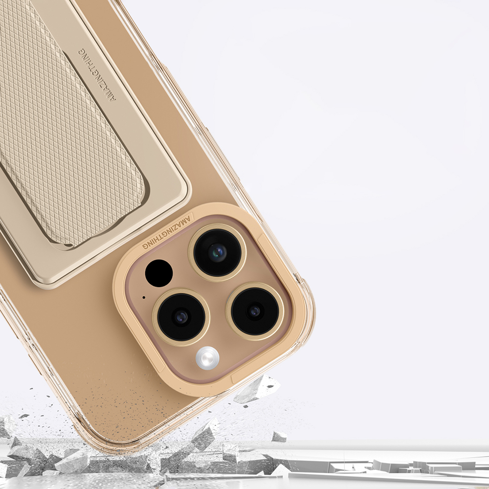 Apple iPhone 16 Pro Uyumlu Kılıf Magsafe Şarj Özellikli Standlı Kartlıklı Set Amazingthing Omni Adventure Serisi Kapak - 21