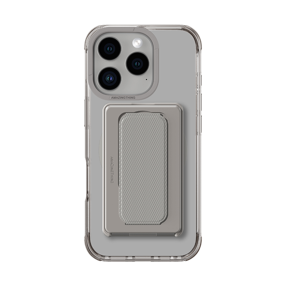 Apple iPhone 16 Pro Max Uyumlu Kılıf Magsafe Şarj Özellikli Standlı Kartlıklı Set Amazingthing Omni Adventure Serisi Kapak - 15