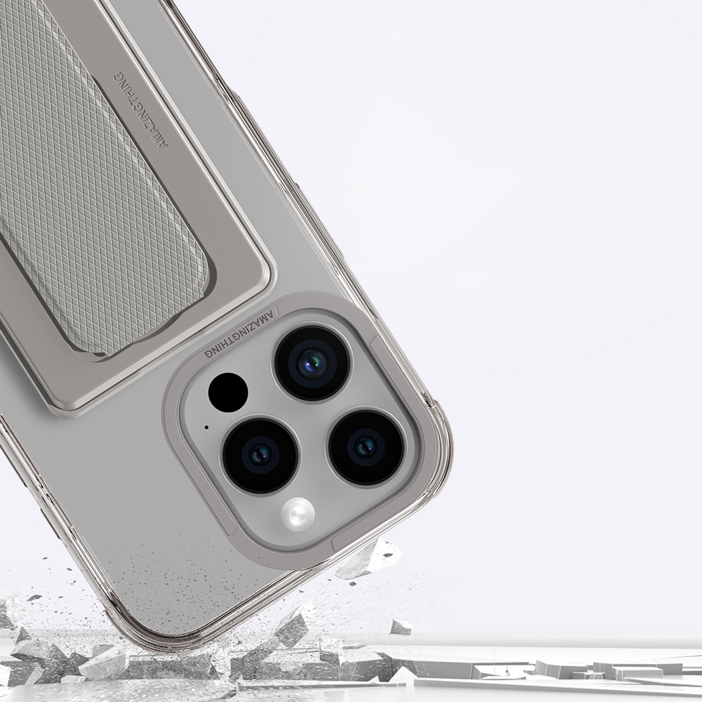 Apple iPhone 16 Pro Max Uyumlu Kılıf Magsafe Şarj Özellikli Standlı Kartlıklı Set Amazingthing Omni Adventure Serisi Kapak - 19