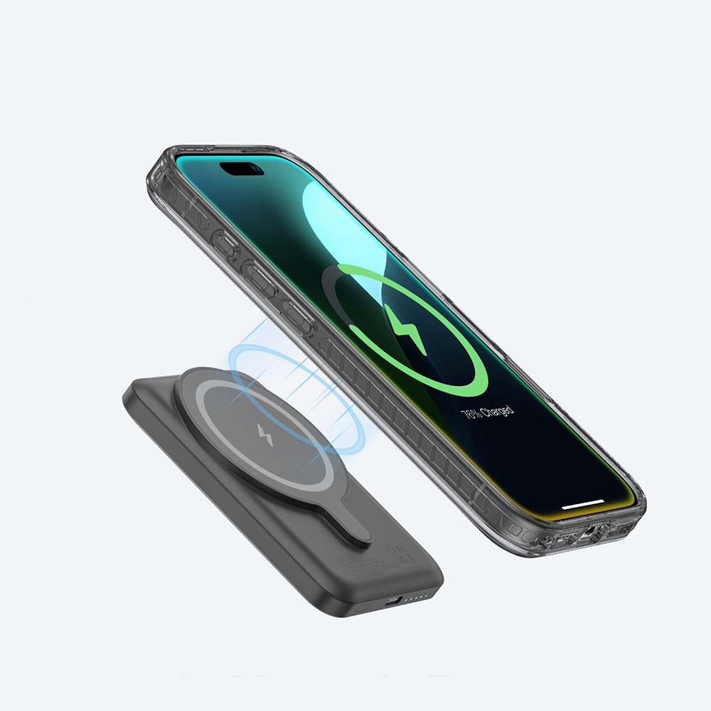 Apple iPhone 16 Plus Uyumlu Kılıf Magsafe Şarj Özellikli Standlı Amazingthing Titan Pro Plus Kapak - 10