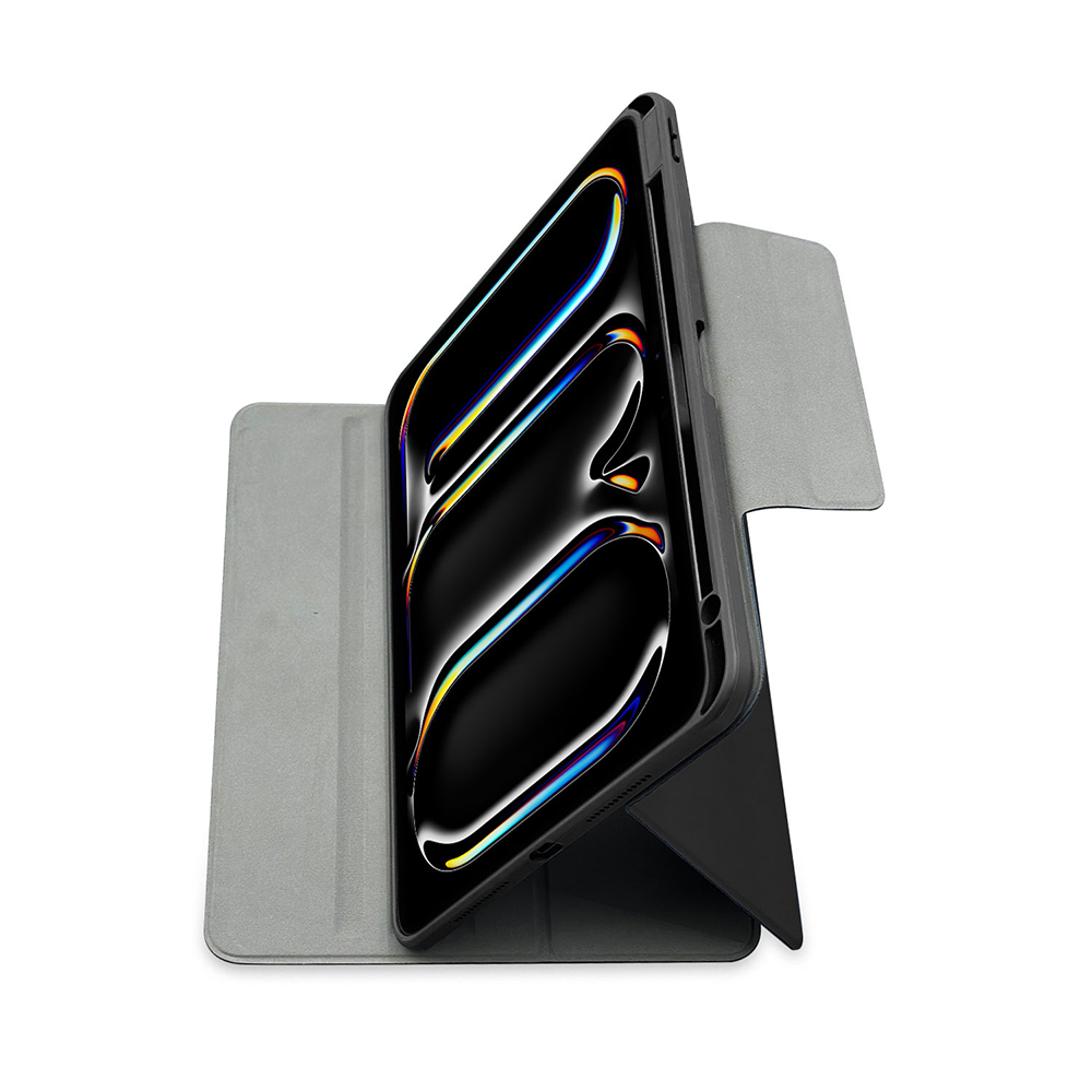 Apple iPad Air 13 2024 Uyumlu Raptic Spin Detachable Folio PU Ayrılabilir Kalem Bölmeli Standlı Kılıf - 7