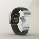Apple Watch 7 45mm Uyumlu Amazingthing Titan Weave 2 Sport Örgü Kordon - 1