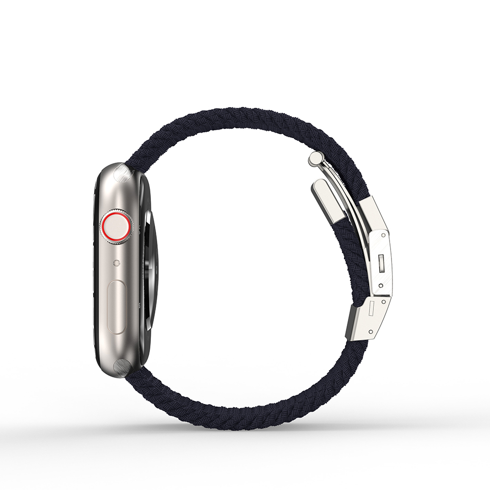 Apple Watch 38mm Uyumlu Amazingthing Titan Weave Örgü Sport Kordon - 1