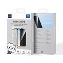 Apple iPhone 15 Plus Uyumlu Wiwu GT-021 Titan Guard Serisi Şok Emici Hibrit Polimer Privacy Ekran Koruyucu Film + Kolay Uygulama Aparatı - 3