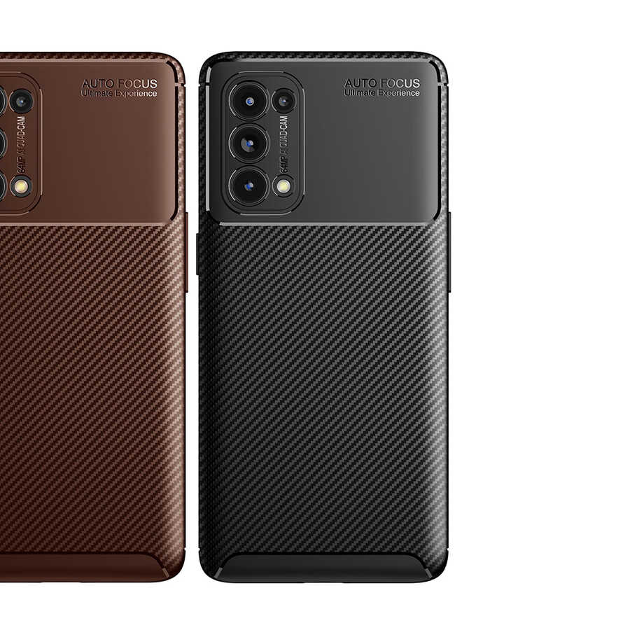 Oppo Reno 5 5G Uyumlu Kılıf Zore Negro Silikon Kapak - 2