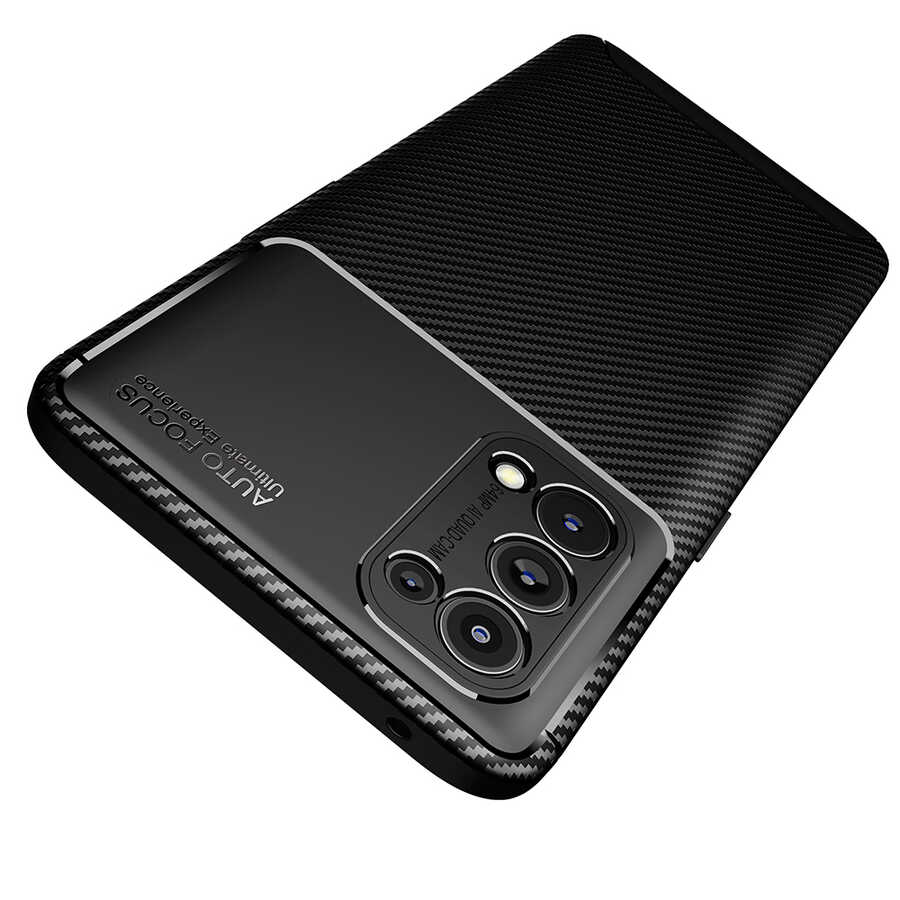Oppo Reno 5 5G Uyumlu Kılıf Zore Negro Silikon Kapak - 3