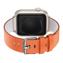 Apple Watch 10 46mm Benks Vintage Genuine Leather Serisi Deri Kordon Strap Kayış - 2