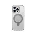 Apple iPhone 16 Pro Max Uyumlu Kılıf Magsafe Şarj Özellikli Raptic Air Stand Serisi Buzlu Transparan Tasarımlı Standlı Kapak - 3