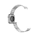 Apple Watch 7 41mm Uyumlu Raptic Classic Serisi Magnetik Metal Kordon - 3