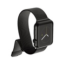 Apple Watch 10 46mm Raptic Hybrid Serisi Metal Hasır Kordon - 3