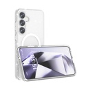 Samsung Galaxy S25 Uyumlu Kılıf Magsafe Şarj Özellikli Parlayan Simli Saydam Renkli Zore Allstar Kapak - 3