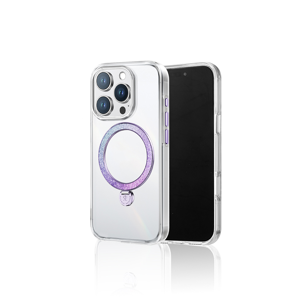 Apple iPhone 16 Pro Max Uyumlu Kılıf Magsafe Şarj Özellikli Standlı Pynana Dancing Streamer Serisi Kapak - 10