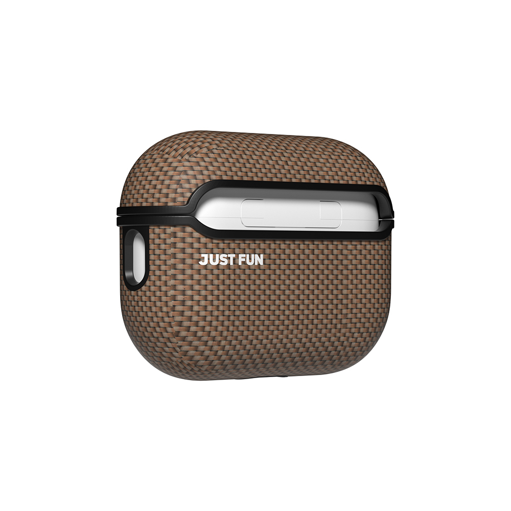 Apple Airpods Pro 2 Uyumlu Kılıf Magsafe Şarj Özellikli Aramid Fiber Youngkit 1500D Kevlar Extreme Wing Serisi Kapak - 6