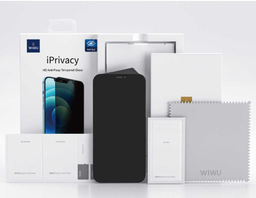 Apple iPhone 16E Uyumlu Wiwu iPrivacy HD Anti-Peep Ekran Koruyucu - 13