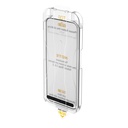 Apple iPhone 16E Uyumlu Wiwu SQ-008 Oleofobik Easy Install Darbeye Karşı Dayanıklı Temperli Cam Ekran Koruyucu + Kolay Uygulama Aparatlı - 2