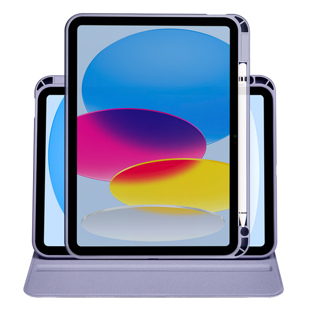 Apple iPad 11.Nesil 2025 Kılıf Zore Termik Kalem Bölmeli Dönebilen Standlı Kılıf - 29