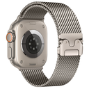 Apple Watch Ultra 49mm Uyumlu Zore KRD-121 Metal Hasır Kordon