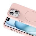 Apple iPhone 13 Uyumlu Kılıf Magsafe Şarj Özellikli Sıvı Teknolojili Silinebilir Sert Zore Kivi Kapak - 6