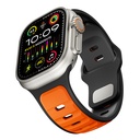 Apple Watch Ultra 49mm Uyumlu Zore KRD-135 Silikon Kordon Strap Kayış - 24