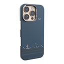 Apple iPhone 16 Pro Uyumlu Kılıf Wiwu DCC-209 Magsafe Şarj Özellikli Kamera Standlı Aramid Fiber Tasarım Kevlar Kapak - 4