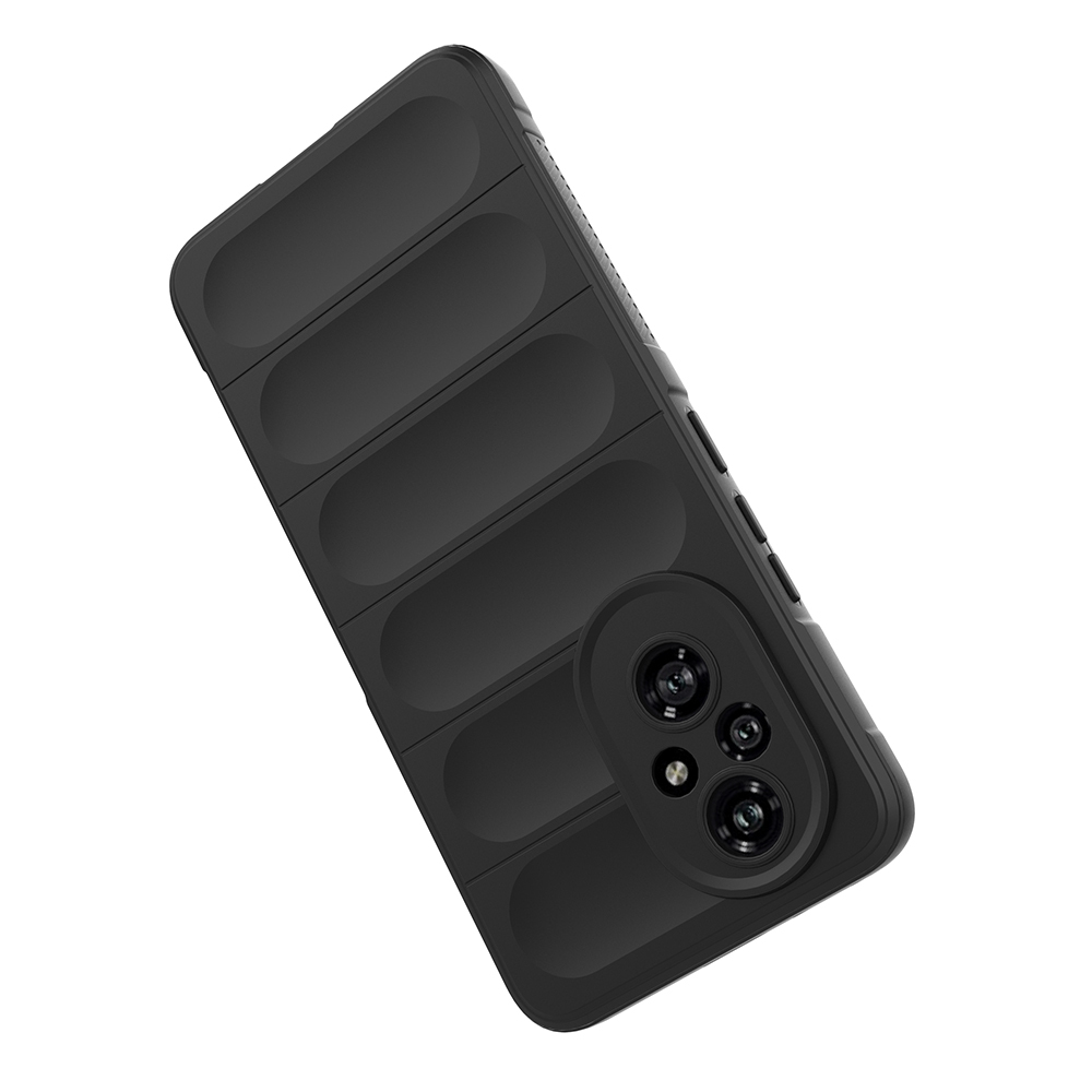 Honor 200 Pro Uyumlu Kılıf Esnek TPU Oyuklu Arka Yüzey Tasarımlı Zore Etnik Silikon Kapak - 19