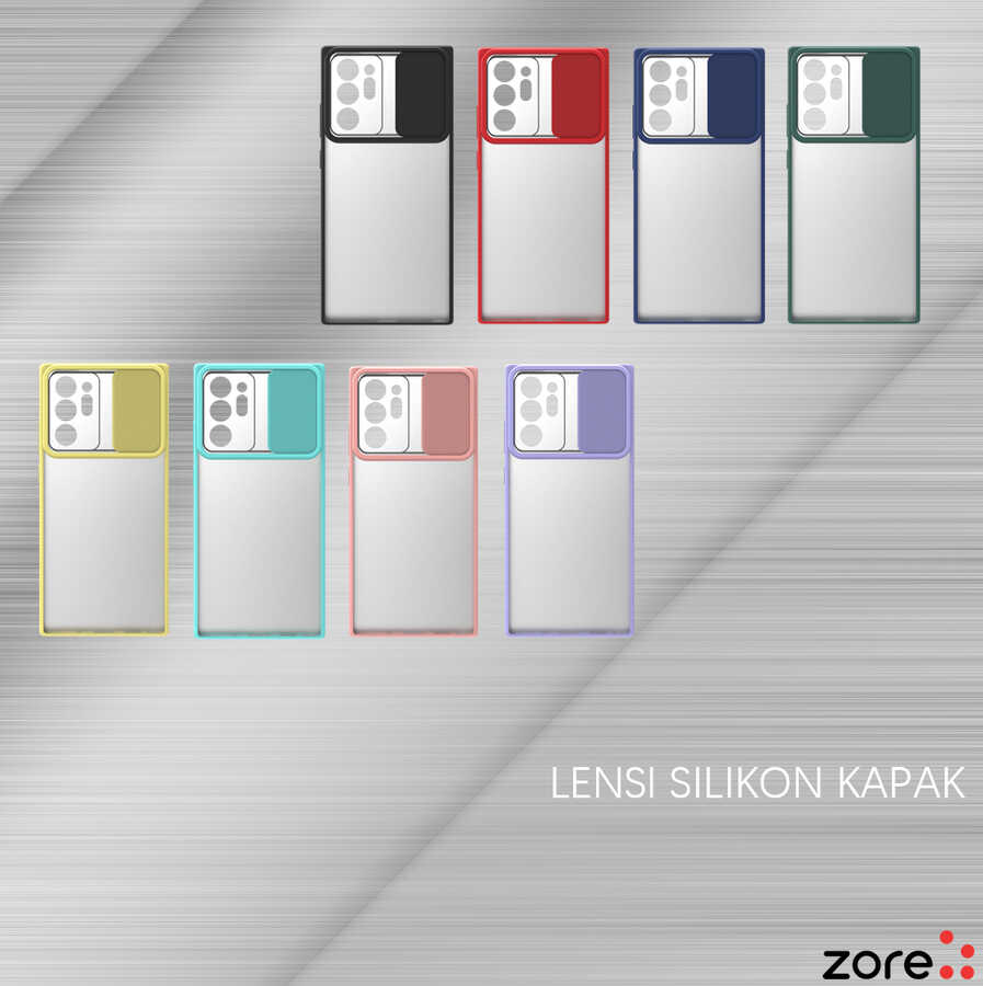 Samsung Galaxy Note 20 Ultra Uyumlu Kılıf Zore Lensi Kapak - 1