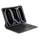 Apple iPad Air 11 2025 M3 Uyumlu Wiwu MK-003 Gizli Kalem Bölmeli Klavyeli Standlı Kılıf - 3