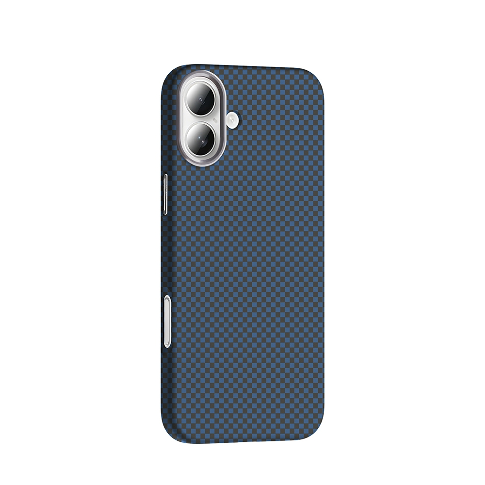 Apple iPhone 16 Plus Uyumlu Kılıf M-safe Şarj Özellikli Karbon Fiber Görünümlü Zore Gros Kapak - 9